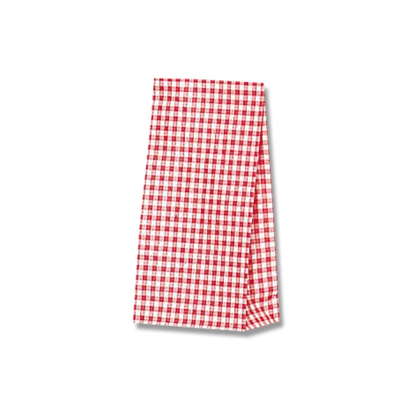 HEIKO シモジマ ファンシーバッグ SS ギンガムミニ 赤 100枚×20 003078100(CDC)【別送品】