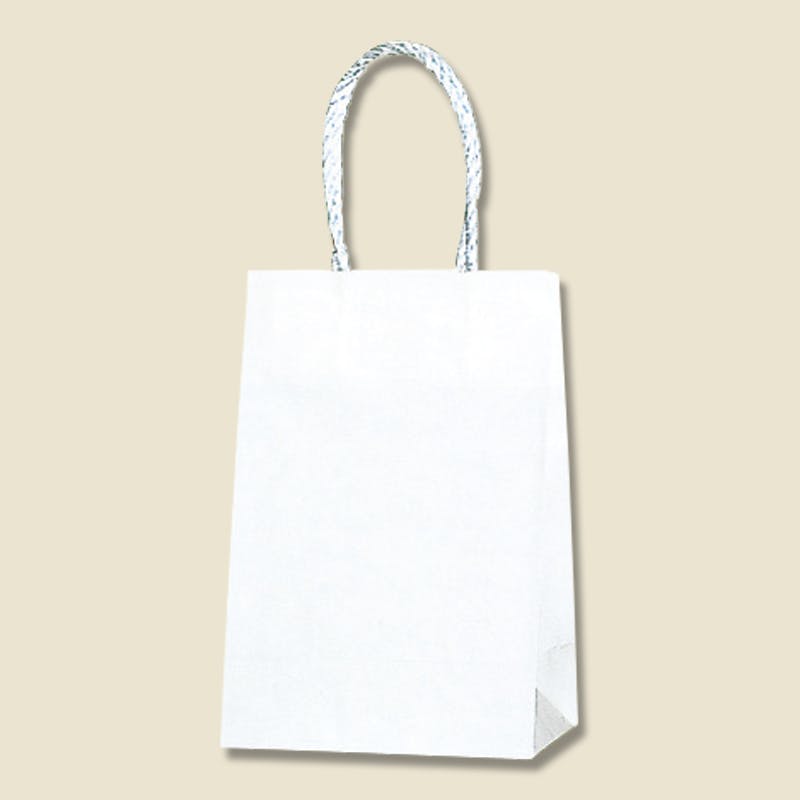 HEIKO シモジマ スムースバッグ 16-2 白無地 25枚×12 003137800(CDC)【別送品】