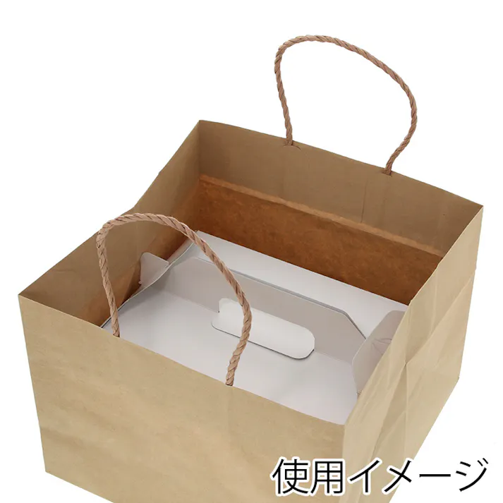 HEIKO シモジマ Pスムースバッグ 27-27 未晒無地 25枚×8 003155352(CDC)【別送品】
