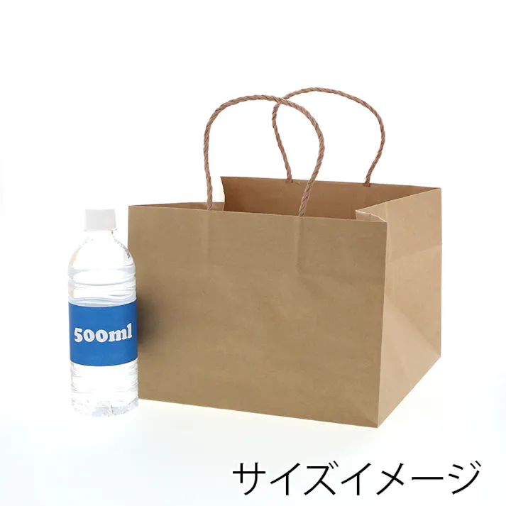HEIKO シモジマ Pスムースバッグ 27-27 未晒無地 25枚×8 003155352(CDC)【別送品】