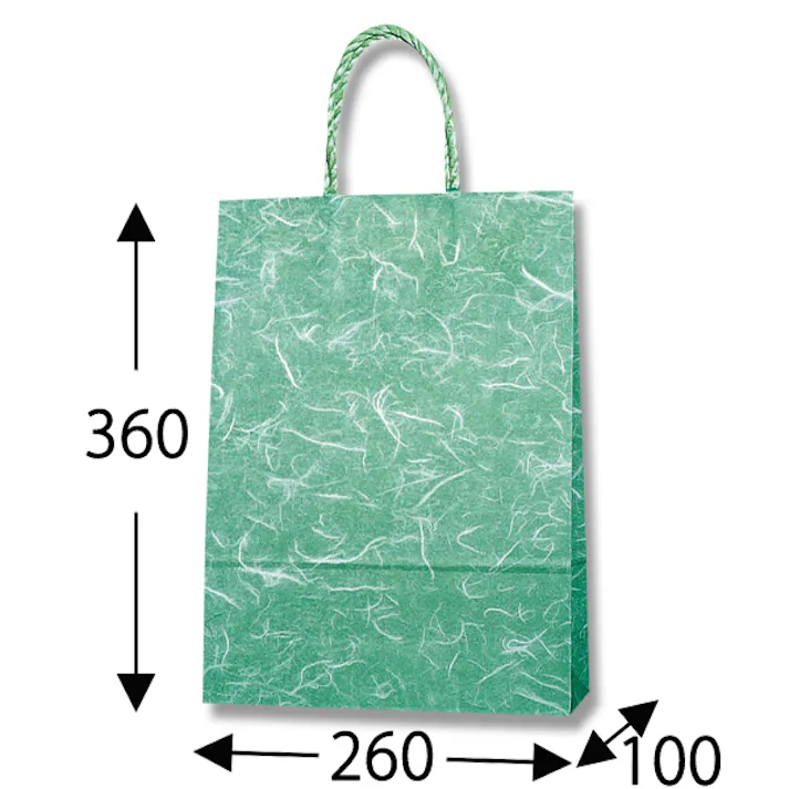 HEIKO シモジマ スムースバッグ S-100 雲竜 緑 25枚×12 003155610(CDC)【別送品】