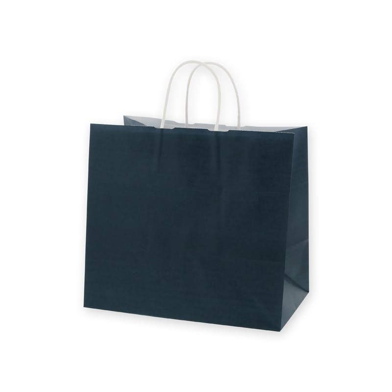 HEIKO シモジマ 25チャームバッグ 32-4 藍 50枚×4 003268103(CDC)【別送品】