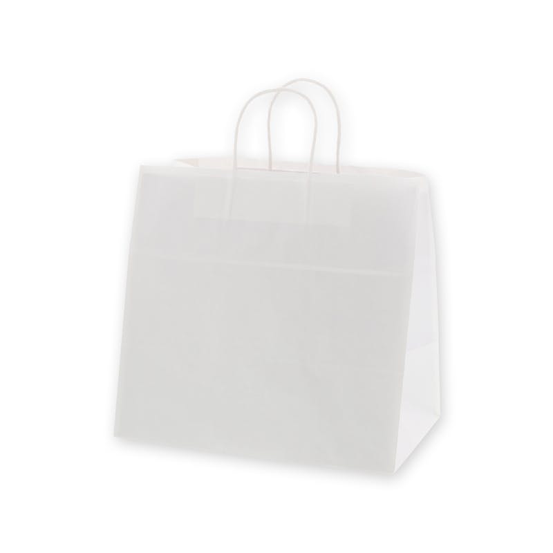 HEIKO シモジマ 25チャームバッグ 34-1 白無地 50枚×4 003269000(CDC)【別送品】