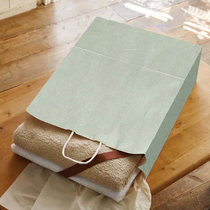 HEIKO シモジマ 25チャームバッグ KA グレー無地 50枚×4 003281600(CDC)【別送品】