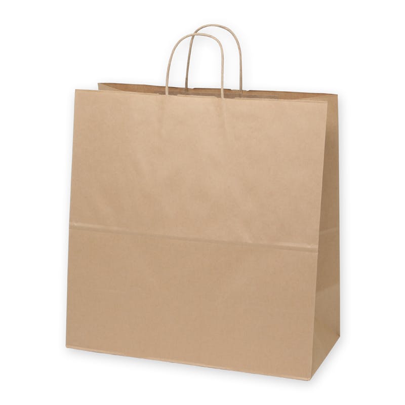 HEIKO シモジマ 25チャームバッグ 45-1 未晒無地 50枚×4 003296000(CDC)【別送品】