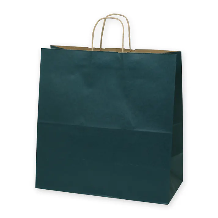 HEIKO シモジマ 25チャームバッグ 45-1 未晒 紺C 50枚×4 003296200(CDC)【別送品】