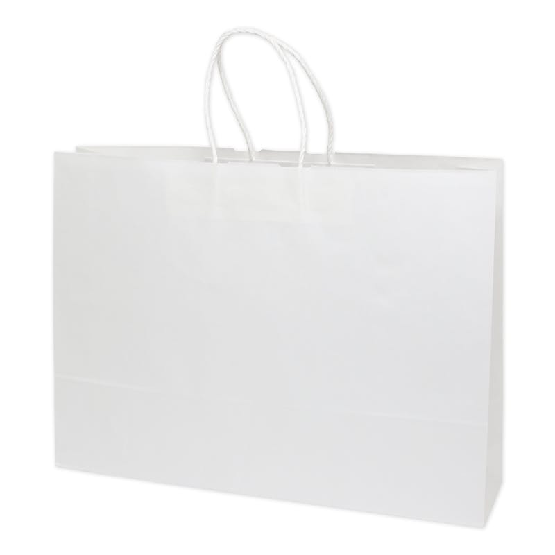 HEIKO シモジマ 25チャームバッグ 55-1 白無地 50枚×4 003298500(CDC)【別送品】