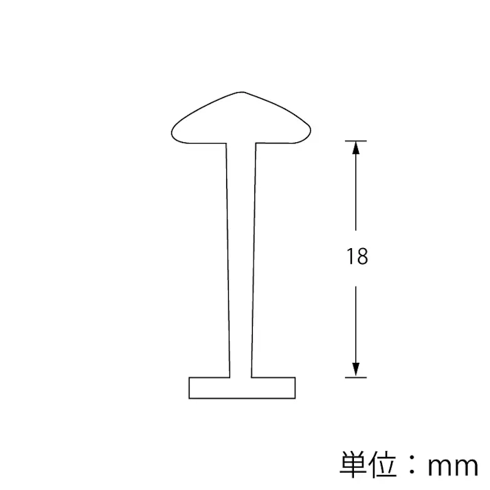 トスカバノック PIN US-18MM 1箱×10 003738996(CDC)【別送品】