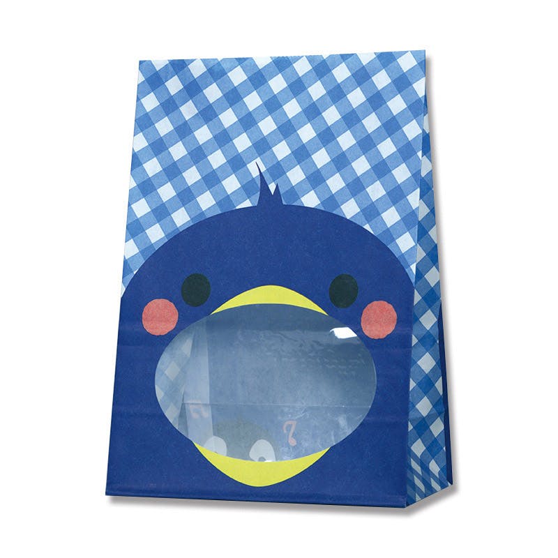 HEIKO シモジマ パックンバッグ S1F ペンギン 50枚×40 004082101(CDC)【別送品】