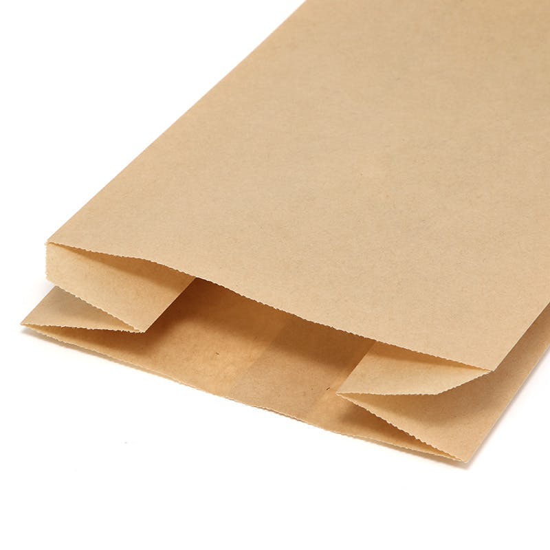 HEIKO シモジマ 耐油ガゼットパック 中 未晒無地 100枚×20 004164114