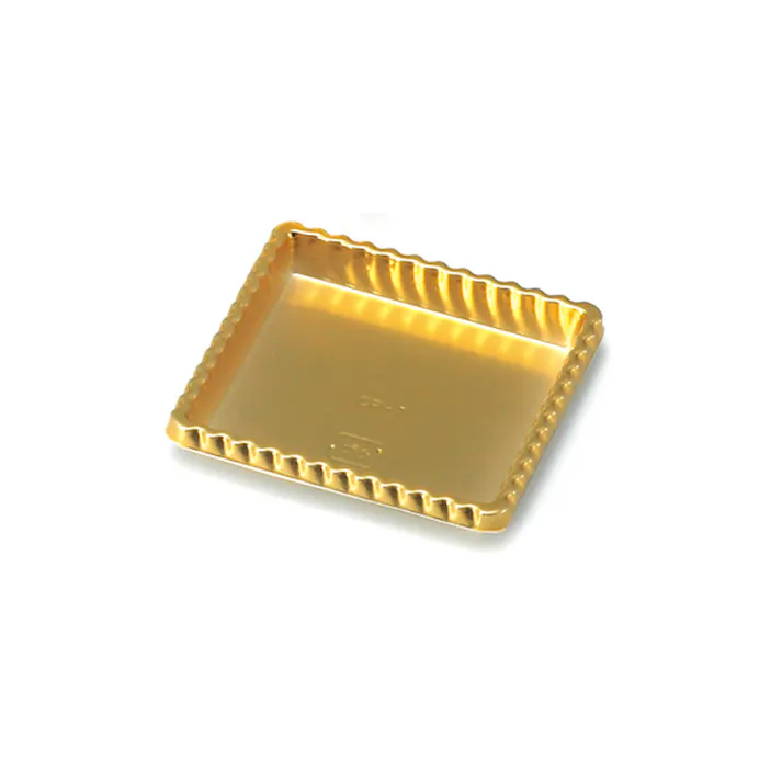 シモジマ CP-7 ゴールドケーキプレート 100枚×20 004260132(CDC)【別送品】