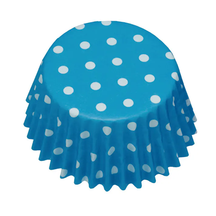 天満紙器 PTC05030 Pカップ ポルカドットブルー 300枚×24 004299538(CDC)【別送品】