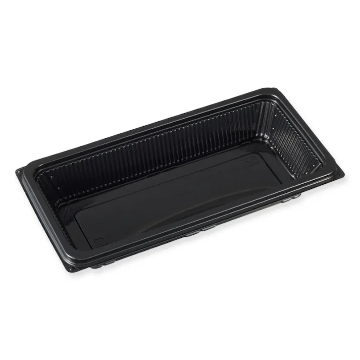 エフピコ DLV角24-12(40)MSD 黒 50枚×12 004468776(CDC)【別送品】