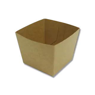 天満紙器 BT52 クラフトキューブ 茶無地 50枚×40 004469080(CDC)【別送品】