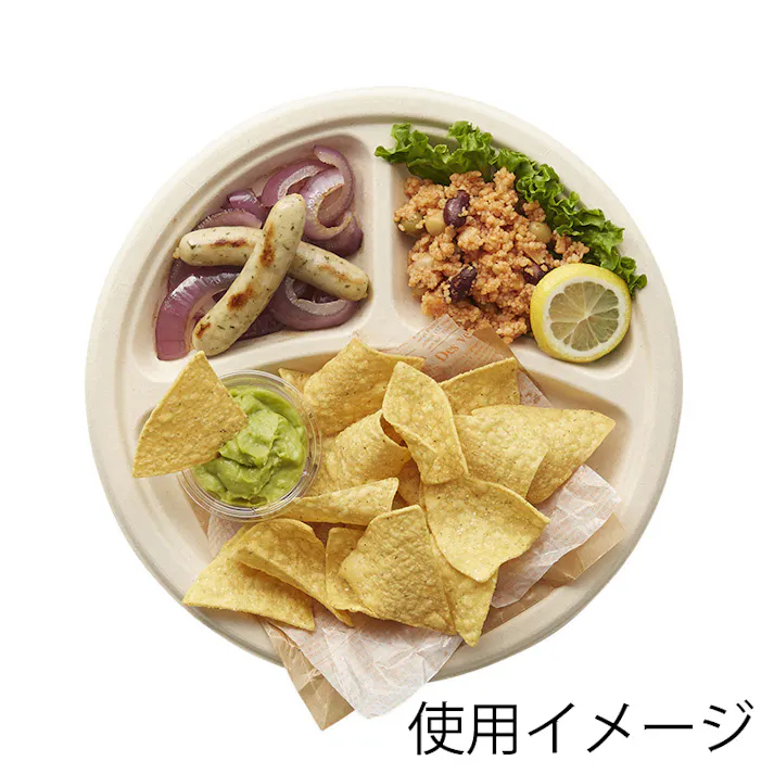 HEIKO シモジマ エコバンブープレート BPY-25 20枚入×20 004491018(CDC)【別送品】