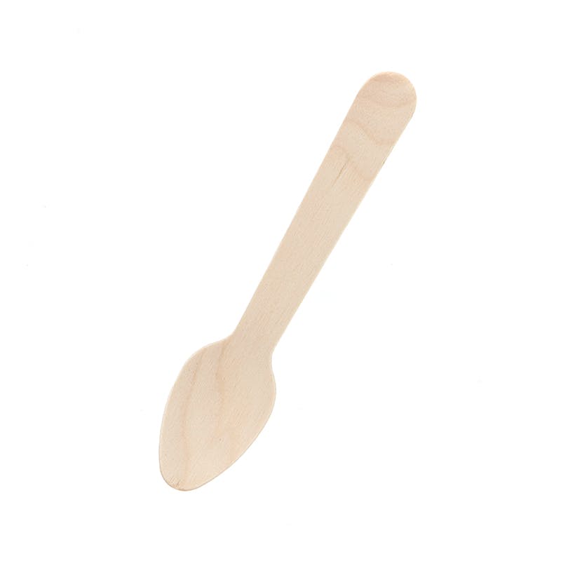 HEIKO シモジマ 木製スプーン110mm 未晒紙完封 100本入×50 004514134(CDC)【別送品】