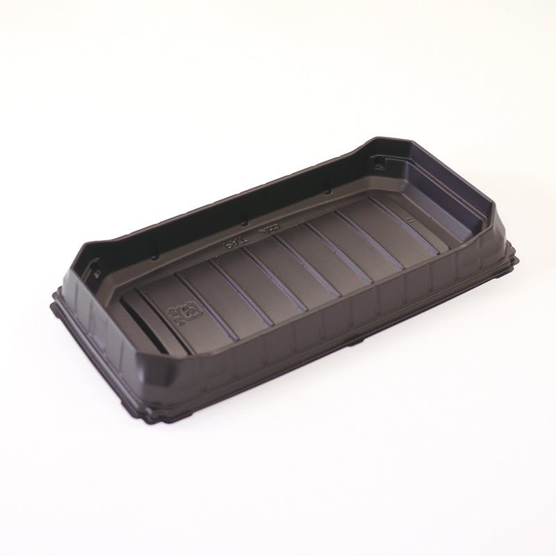 アクタ  ワン折重73×38中皿 黒 50枚×8 004539106(CDC)【別送品】