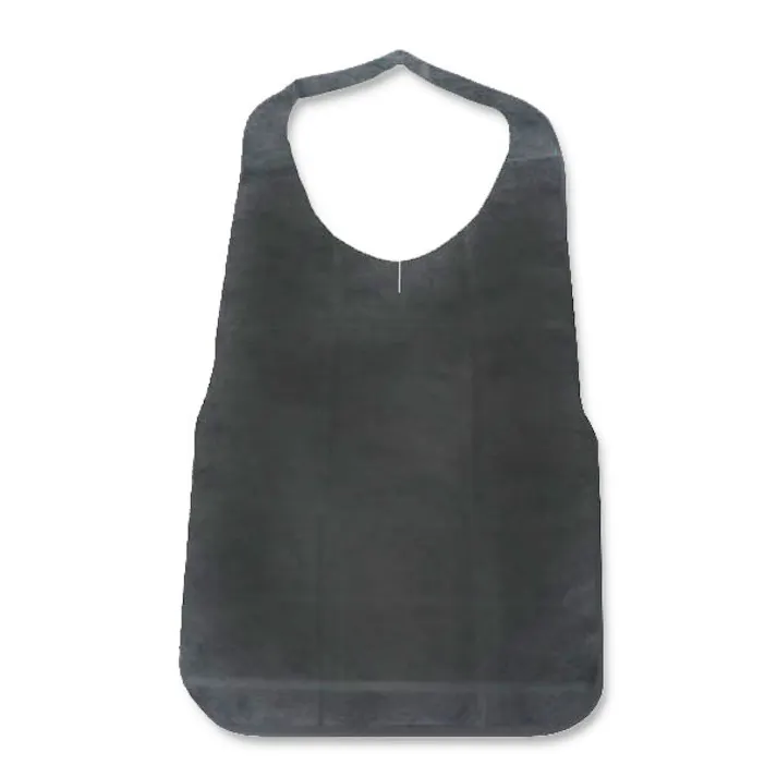 SWAN シモジマ スワン 不織布エプロン 黒 30枚入×50 004711572(CDC)【別送品】