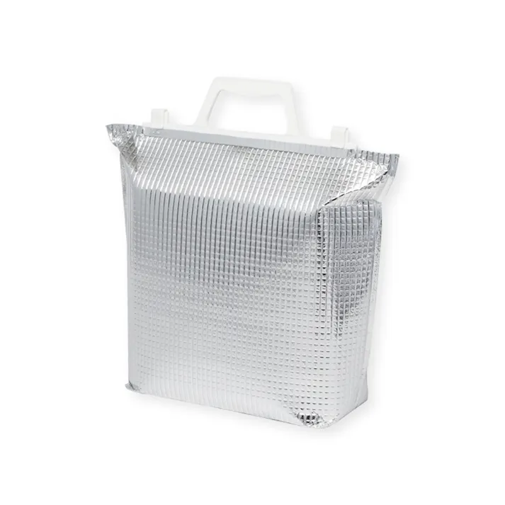 モロフジ 手提げ保冷角底袋(白) アイスS 10P 10枚×20 004712144(CDC)【別送品】