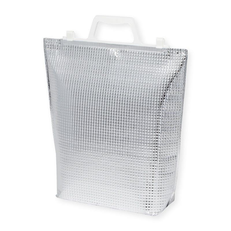 モロフジ  手提げ保冷角底袋(白) アイスL 10P 10枚×20 004712146(CDC)【別送品】