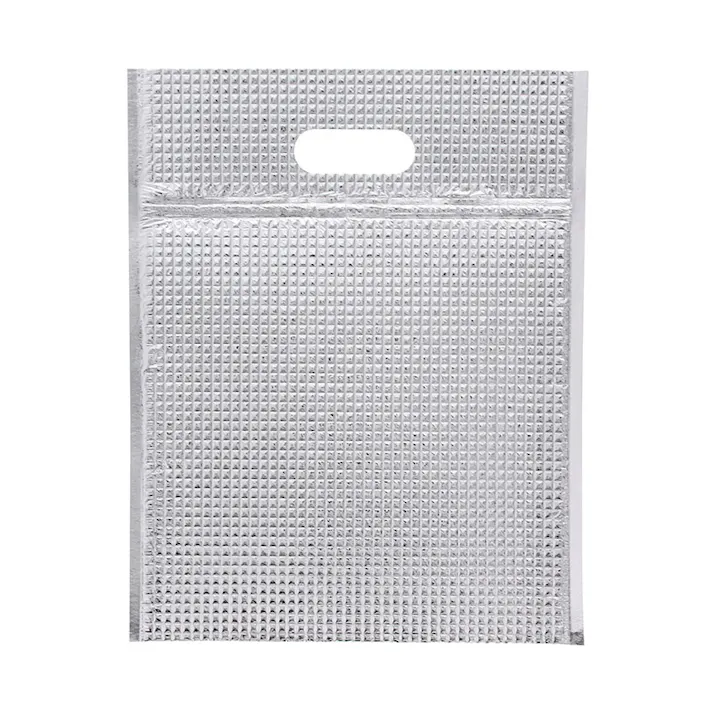 モロフジ 保冷平袋(ジップ付き) M 10P 10枚×40 004712149(CDC)【別送品】