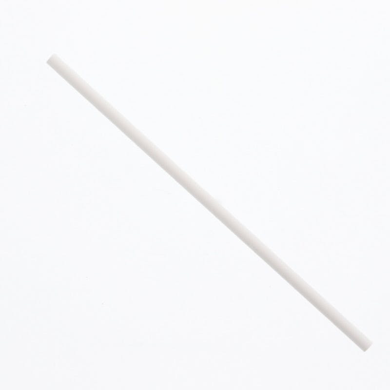 SWAN シモジマ ペーパーストロー 白 裸 200本入×25 004712931(CDC)【別送品】