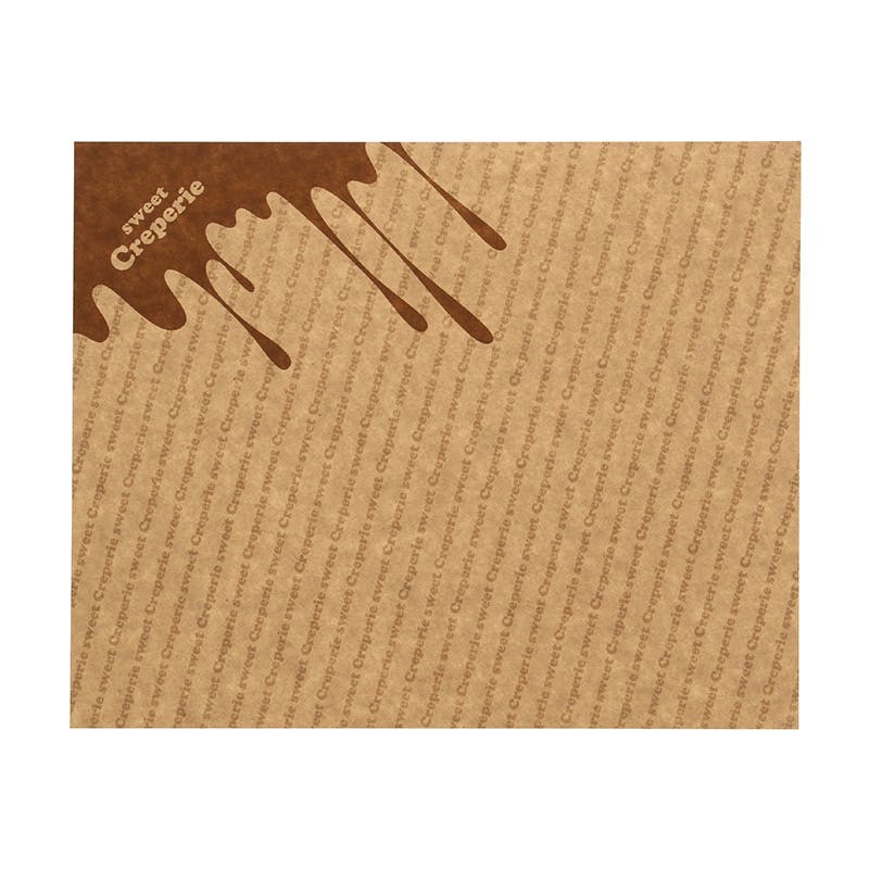 アオトプラス  ラミクレープクラフト四角 チョコレート 200枚×15 004738310(CDC)【別送品】