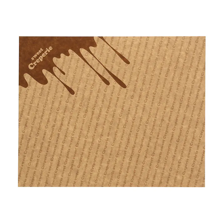 アオトプラス ラミクレープクラフト四角 チョコレート 200枚×15 004738310(CDC)【別送品】