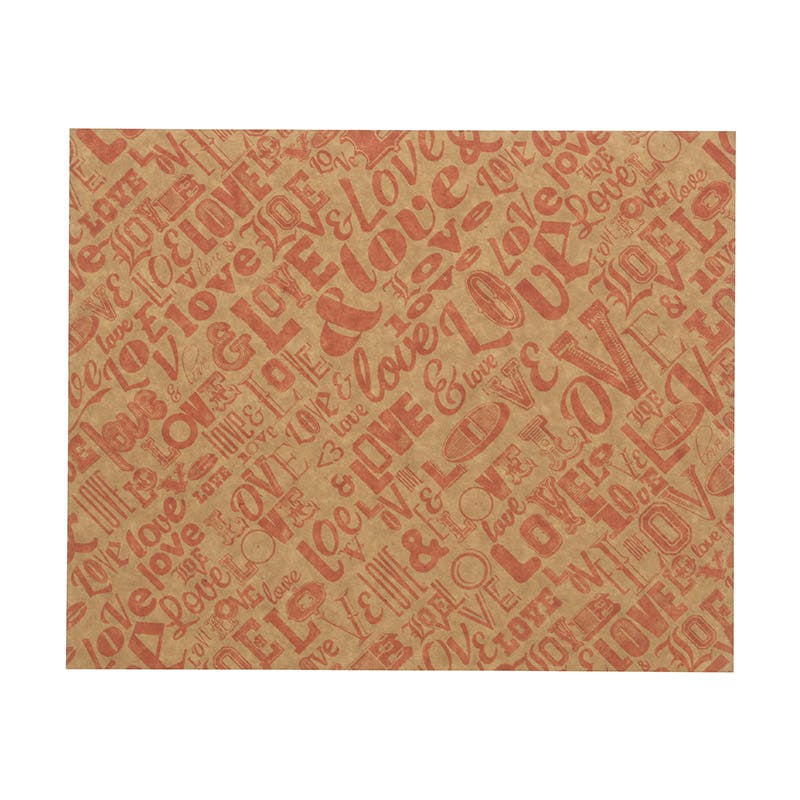 アオトプラス  ラミクレープクラフト四角 LOVE 200枚×15 004738311(CDC)【別送品】