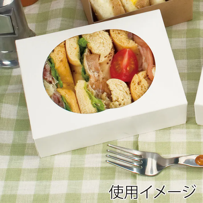 ペーパークラフト 110116 ウインドBOX WR-140ホワイト 50枚×12 004738704(CDC)【別送品】