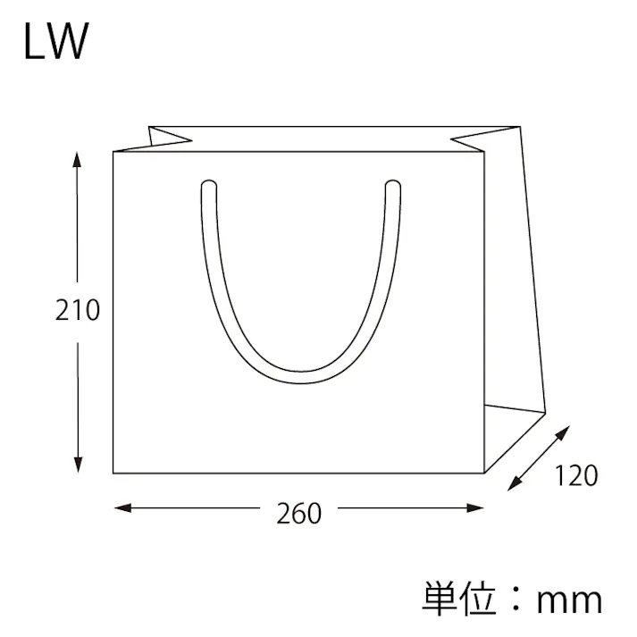 HEIKO シモジマ カラーハンドルバッグ LW ブラック 5枚×40 005390600(CDC)【別送品】