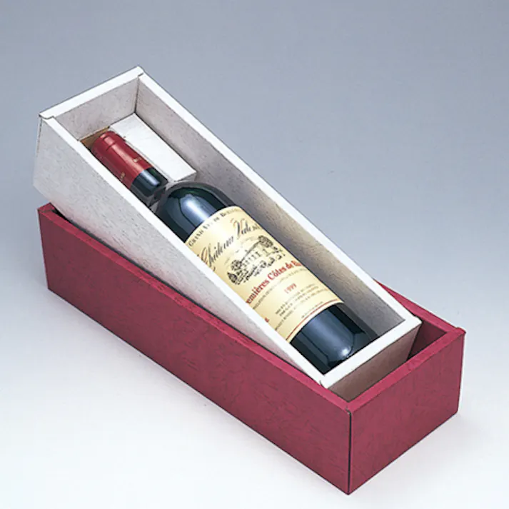 HEIKO シモジマ ワインBOX DC-1 エンジ 10枚×5 006399000(CDC)【別送品】