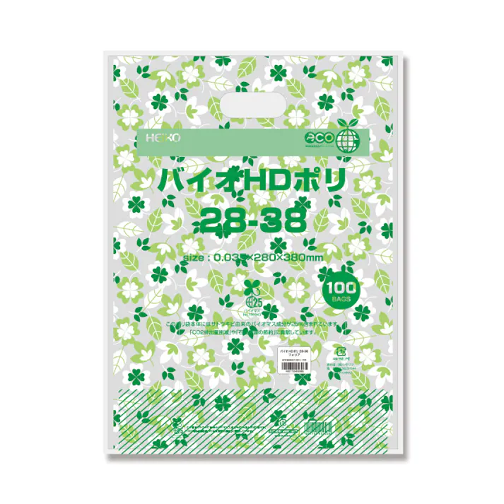 HEIKO シモジマ バイオHDポリ 28-38 フォリア 100枚×10 006660132(CDC)【別送品】