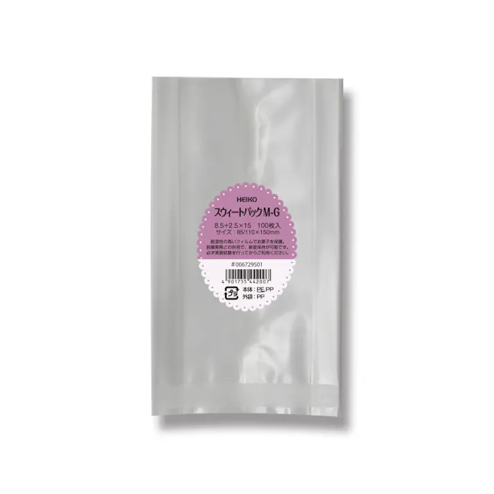 HEIKO シモジマ スウィートパック M-G 8.5+2.5×15 100枚×40 006729501(CDC)【別送品】