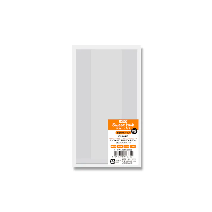 HEIKO シモジマ スウィートパック 合掌GKL 8+4×15 100枚×40 006729760(CDC)【別送品】