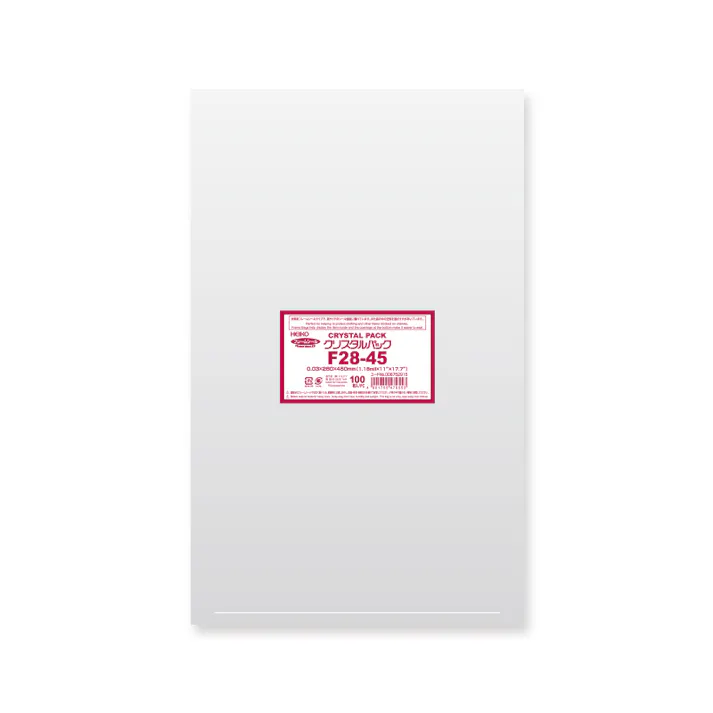 HEIKO シモジマ クリスタルパック F 28-45 100枚×10 006752915(CDC)【別送品】