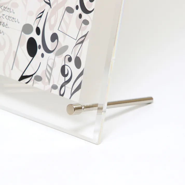 HEIKO シモジマ アクリルサインフレーム B4 1個×6 007306371(CDC)【別送品】