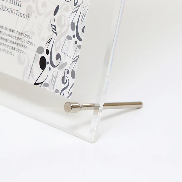 HEIKO シモジマ アクリルサインフレーム B5 1個×18 007306373(CDC)【別送品】