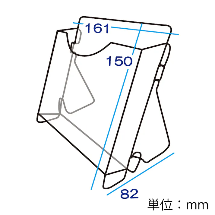 HEIKO シモジマ PET 組み立てパンフレットスタンド CD 1袋×30 007306391(CDC)【別送品】