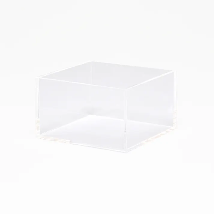 HEIKO シモジマ アクリル小物入れ 100角×60mm 1個×40 007307912(CDC)【別送品】