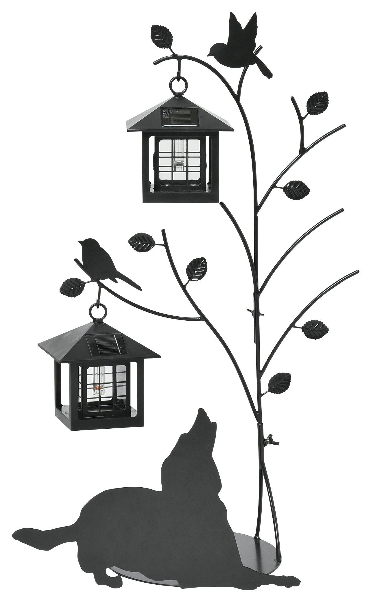 セトクラフト シルエットソーラー(Tree&Dog)2灯 SI-1955 4945119089361 リフォーム工事その他 セトクラフト シルエットソーラー(Tree&Dog)2灯 SI-1955 4945119089361 リフォーム工事その他