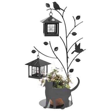 セトクラフト  シルエットソーラー(Tree&Cat)2灯 SI-1956 4945119089378【別送品】