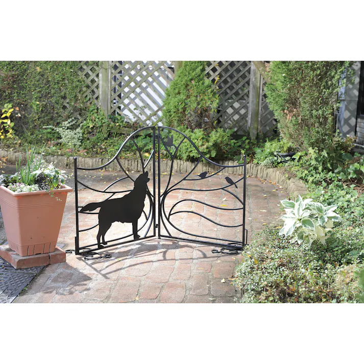 セトクラフト シルエットゲート(Tree & Dog) SI-1957 4945119089385【ネット注文限定・別送品】