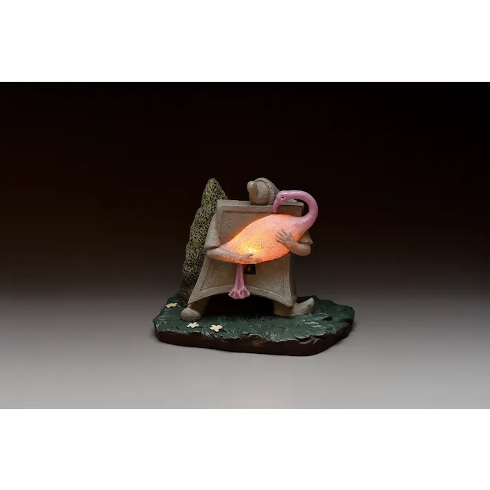 セトクラフト ソーラーオーナメント(兵士とフラミンゴ) SR-0746 4945119093078【ネット注文限定・別送品】