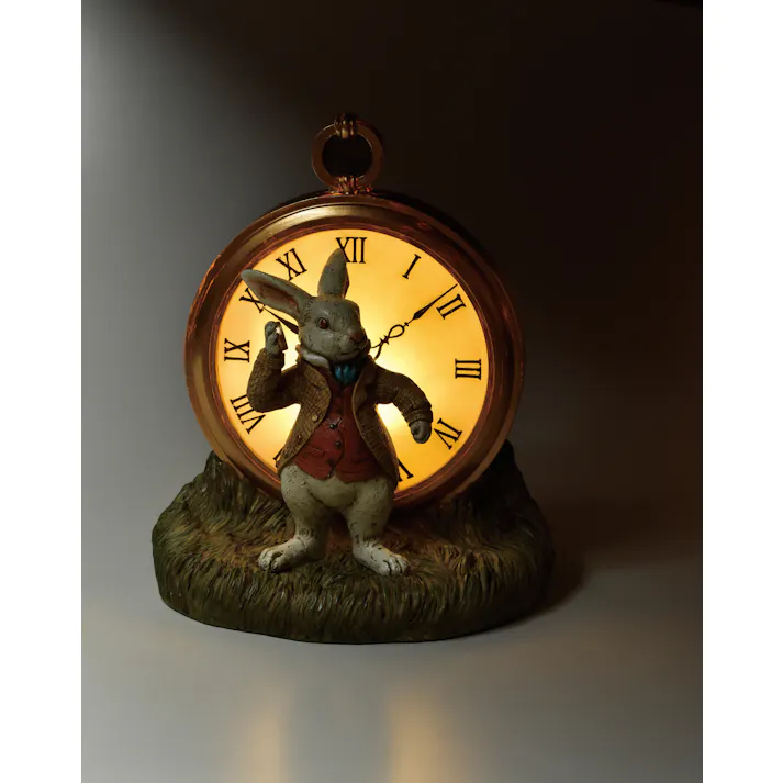 セトクラフト ソーラーオーナメント(ラビットの時計) SR-0765 4945119095133【ネット注文限定・別送品】