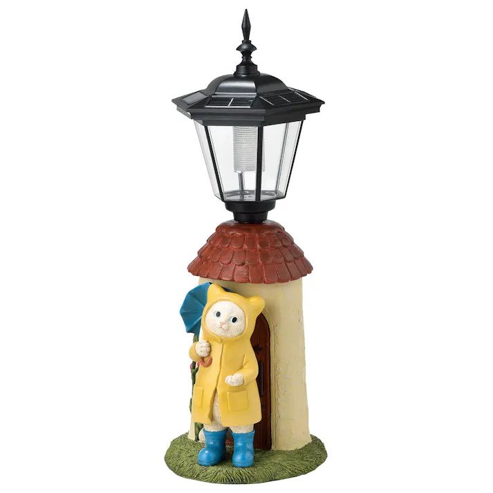 セトクラフト ソーラーライト(RAINY CAT) SR-0874 4945119099384【ネット注文限定・別送品】