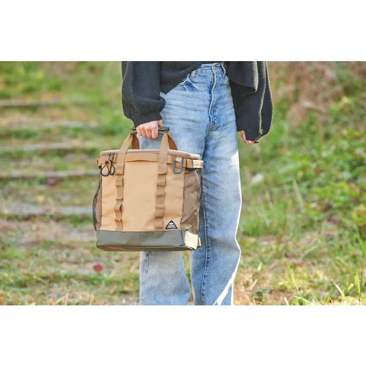 セトクラフト パーティションバッグL(ベージュ) SF-3814-BE 4945119101018【ネット注文限定・別送品】