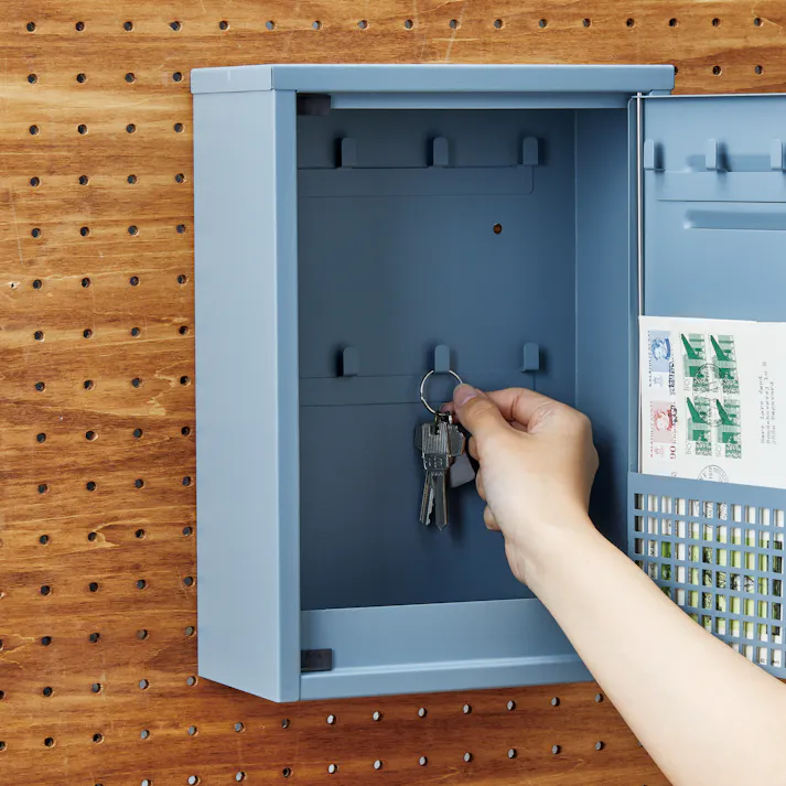 セトクラフト キーボックス(ロッカー)ブルーグレー S23-0551-BG 4945119102756【ネット注文限定・別送品】