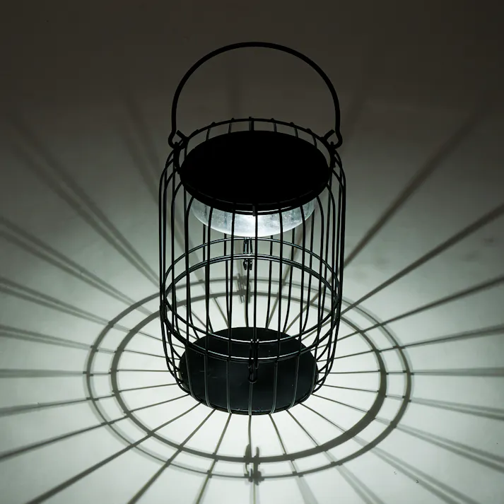 セトクラフト ソーラーランタン(ブラック) S23-0611-BK 4945119102794【ネット注文限定・別送品】