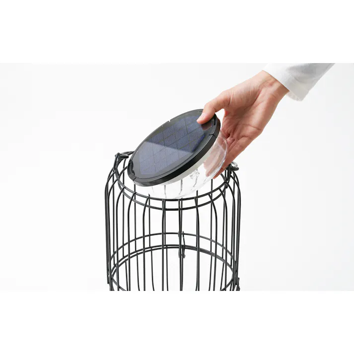 セトクラフト ソーラーランタン(ブラック) S23-0611-BK 4945119102794【ネット注文限定・別送品】